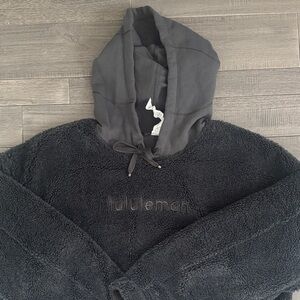 lululemon athletica Charcoal Fleece Hoodie